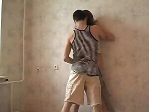 Forced Young Russian in New Apartment