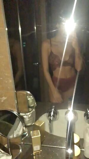 Merry Christmas with Viki in lingerie