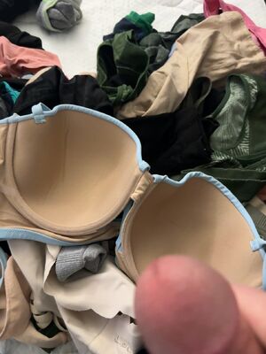 Cum Filled Panties Bra Cumshot