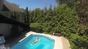 Floating in the Pool