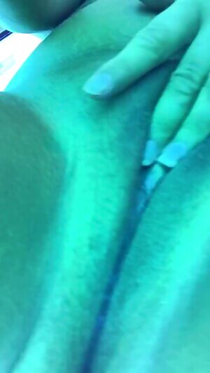 tanning bed fun, pregnant milf