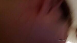 Sarah sucking my small cock