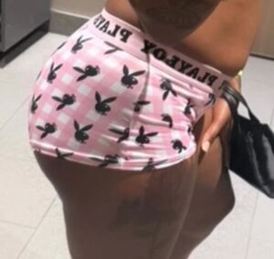 Playboy Playmates Ebony Shorts Thick Thighs
