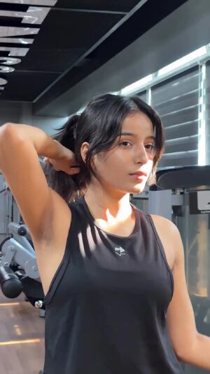Arms Up Armpit Armpits Desi Gym