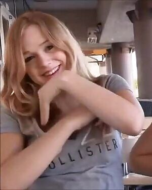 Flash Blonde Hot Boobs Part Two