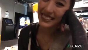 Hot Public POV Blowjob