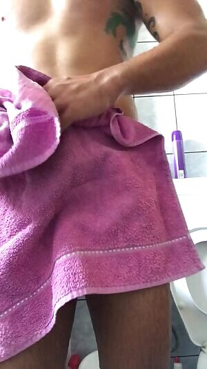 Drying up after a cold shower