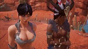 The Fertility King confronts the Tribute Girl... link in comments