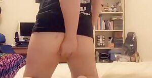 Daddy, is it stretched out enough yet?