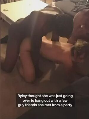 When she try bbc for the first time she hooked