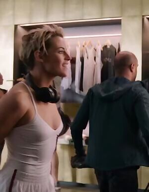 Kristen Stewart teasing in a slutty outfit