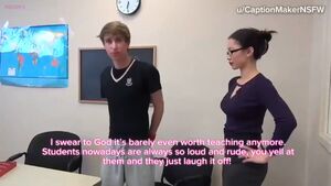 Handjobs Asian Caption Handjob Teacher