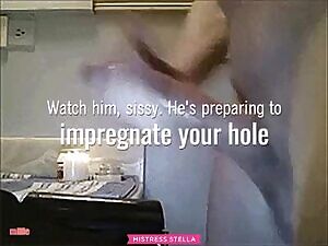 He'll stop at nothing, sissy. Just give in 💋 ~ MistressStella.com