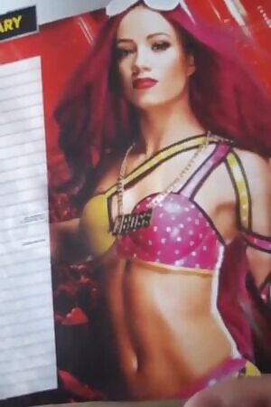 Drenching Sasha Banks