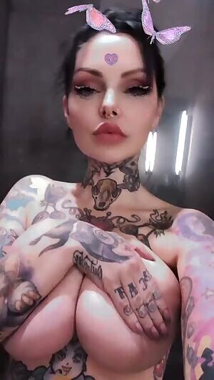 Hand-bra and Split Tongue Action