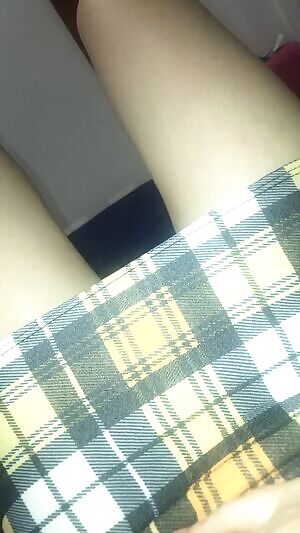 Do you like what's under my skirt?