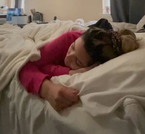 He wakes me up to use my throat and ass 😮‍💨