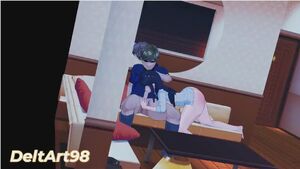 Koikatsu 3D Animation Anime Blowjob