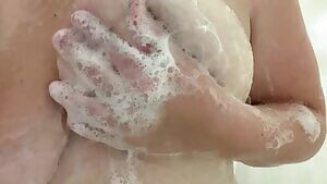 Engorged in the shower who wants to lend me a hand? And maybe a mouth 😈