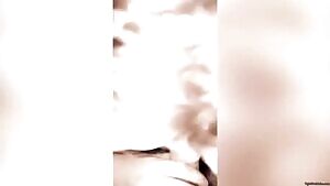 showing off a mouthful