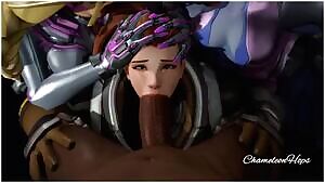 Brigitte captured by Talon