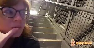 Sneaky in the Stairwell