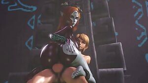 Link fucking Twili Midna good.