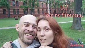 Loving in the living room.