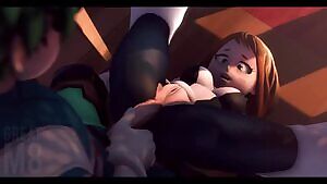 Uraraka Anal Training