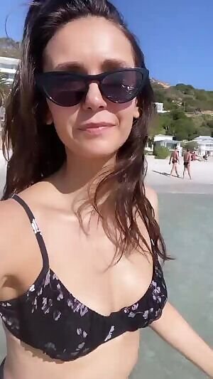 Nina Dobrev + Bikini is a winning combo