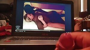 White Boy Having Sex to 3 minute white boi cum challenge