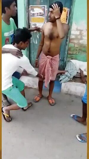 Don't forget to wear an underwear underneath a towel