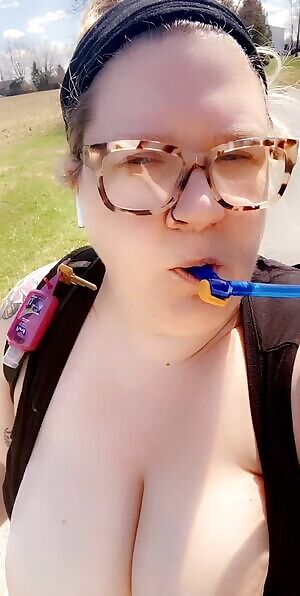 Getting lots of fresh air and sunshine on my daily walks