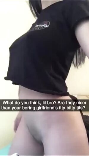 Your big sister doesn't want you to waste time with your gf anymore!