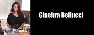 Ginebra Bellucci stuffed on cooking show