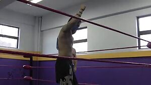 WWE's Sasha Banks makes multiple small penis gestures while boyfriend dances