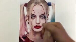 Draining Some Cum On Harley Quinn's Face