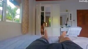 My sexy stepsister left me no selection but to fuck her