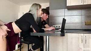 When you switch it up in the middle of the scene