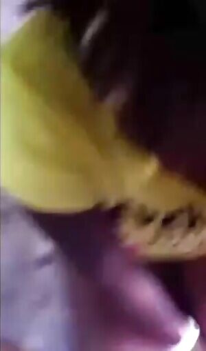 Convincing her to take a facial