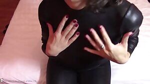 2 new videos! cat woman tease and playing in my panties after I cum, info in comments!