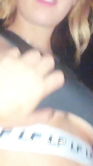 Elsie Hewitt showing where she wants you to cum