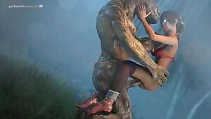 Sangheili Fucks Liza Snow