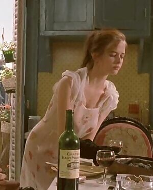 Eva Green in a see-thru dress - The Dreamers