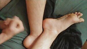 Aimed for my feet, but went a bit over