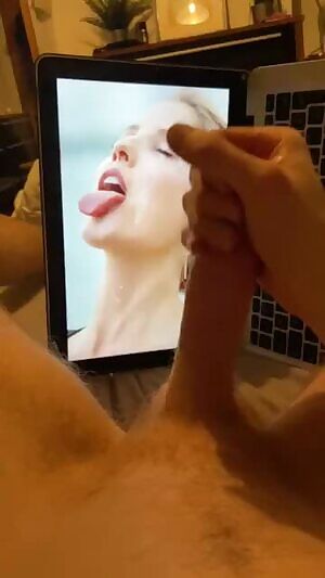 My bud edging his big hard cock over Amanda Cerny right now on k1k as I feed him - If u want 2 b fed celeb pics and porn vids - and u like 2 show off - and do cum tributes- add hertsgirls on k1k!!! Second screen required