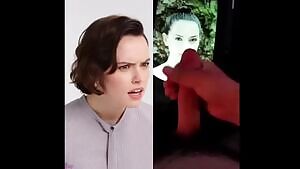 Daisy watching me cum tribute her