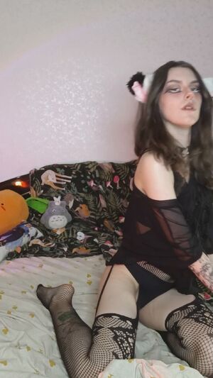 BlowPop Blowjob Bouncing Tits Brunette Femboy