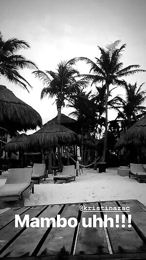 Walking in front of a table