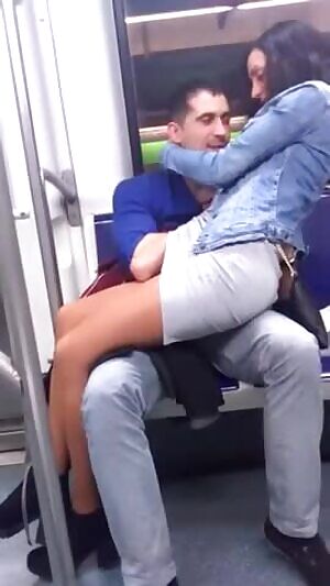 Intimate massage in the metro